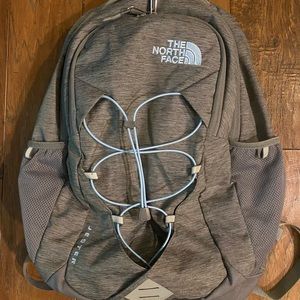 North Face Jester Backpack (gray/blue)